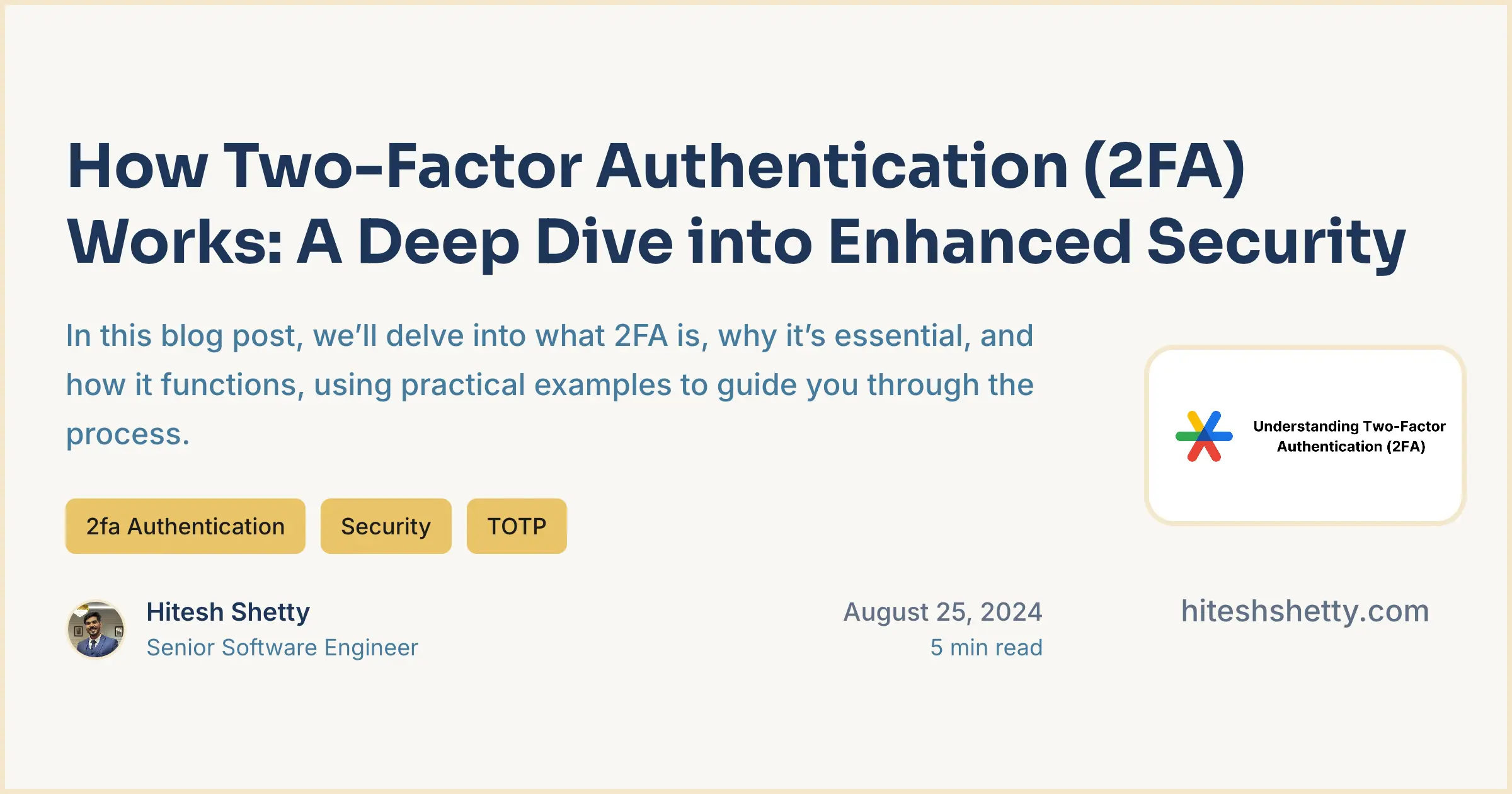 improving security using two-factor authentication... How Two-Factor Authentication (2FA) Works: A Deep Dive into Enhanced ...